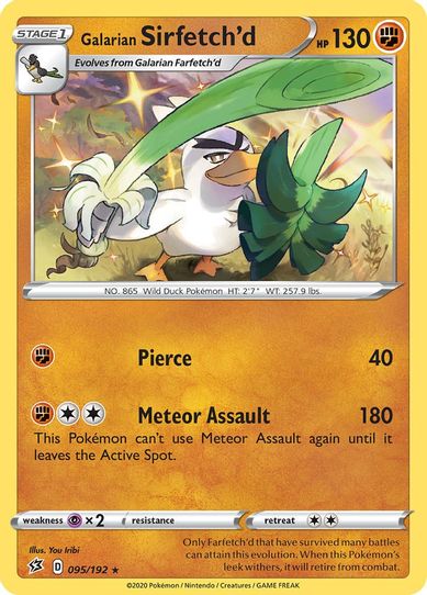 Galarian Sirfetch'd 95/192 [Deck Exclusives]