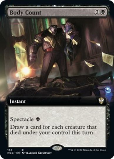 Body Count (Extended Art) (135) [Commander: Streets of New Capenna]