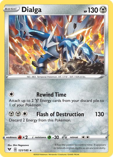 Dialga 121/185 [Deck Exclusives]