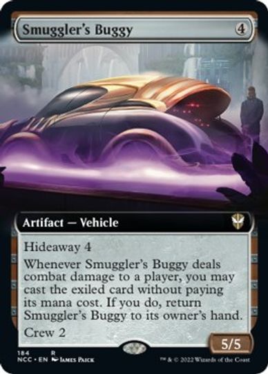 Smuggler's Buggy (Extended Art) (184) [Commander: Streets of New Capenna]