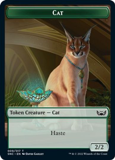 Cat // Angel Double-sided Token [Streets of New Capenna]