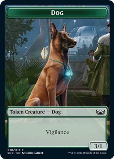 Cat // Dog Double-sided Token [Streets of New Capenna]