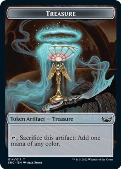 Treasure // Rogue Double-sided Token [Streets of New Capenna]