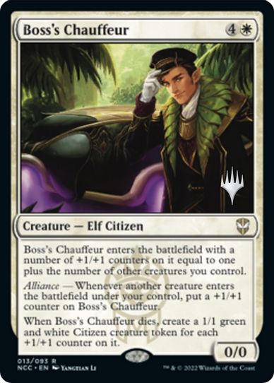 Boss's Chauffeur (13) [Promo Pack: Streets of New Capenna]