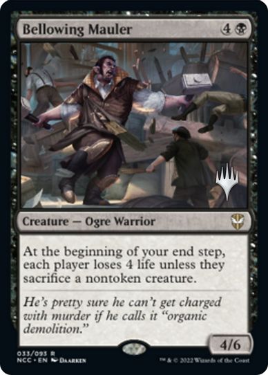 Bellowing Mauler (33) [Promo Pack: Streets of New Capenna]