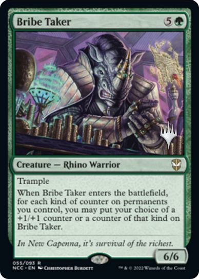 Bribe Taker (55) [Promo Pack: Streets of New Capenna]