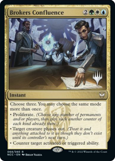 Brokers Confluence (68) [Promo Pack: Streets of New Capenna]