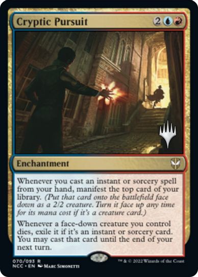 Cryptic Pursuit (70) [Promo Pack: Streets of New Capenna]
