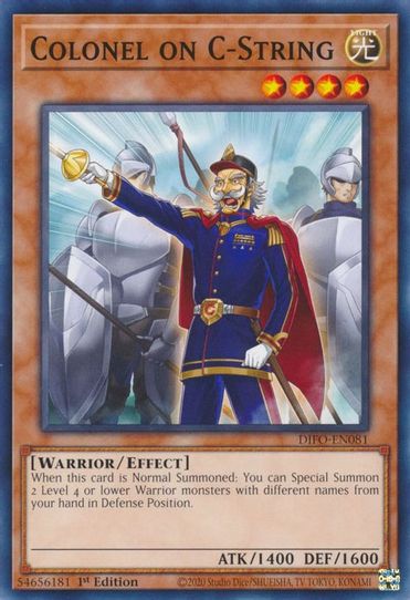 Colonel on C-String (DIFO-EN081) [Dimension Force]