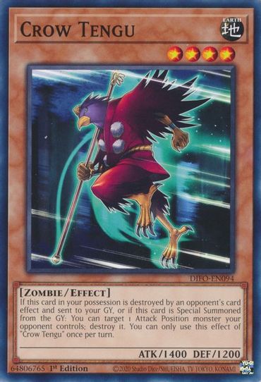 Crow Tengu (DIFO-EN094) [Dimension Force]
