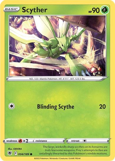 Scyther (004) (004/189) [Sword & Shield: Astral Radiance]
