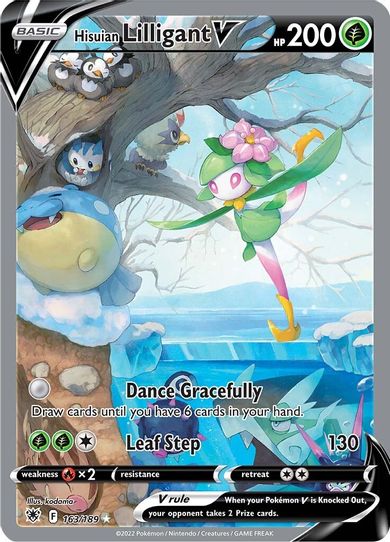 Hisuian Lilligant V (Alternate Full Art) (163/189) [Sword & Shield: Astral Radiance]