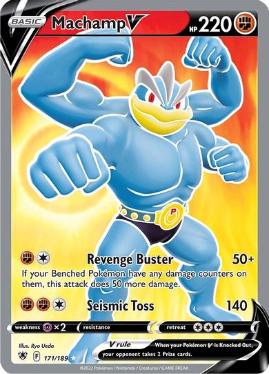 Machamp V (Full Art) (171/189) [Sword & Shield: Astral Radiance]