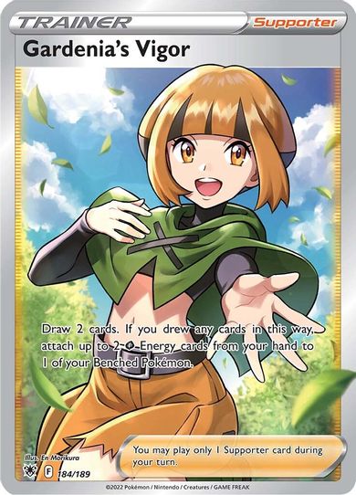Gardenia's Vigor (Full Art) (184/189) [Sword & Shield: Astral Radiance]