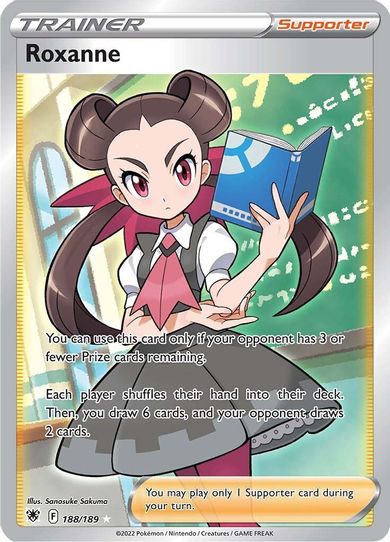 Roxanne (Full Art) (188/189) [Sword & Shield: Astral Radiance]