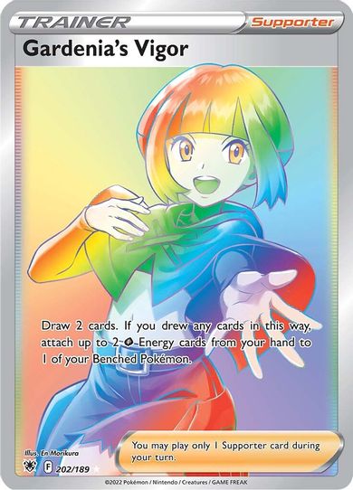 Gardenia's Vigor (Secret) (202/189) [Sword & Shield: Astral Radiance]
