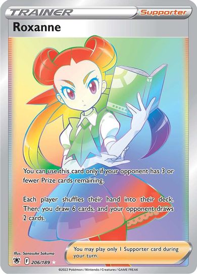 Roxanne (Secret) (206/189) [Sword & Shield: Astral Radiance]