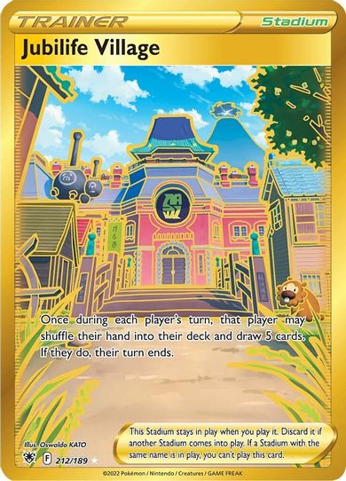 Jubilife Village (Secret) (212/189) [Sword & Shield: Astral Radiance]