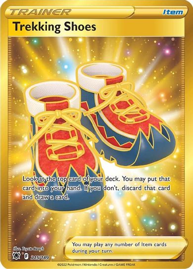 Trekking Shoes (Secret) (215/189) [Sword & Shield: Astral Radiance]