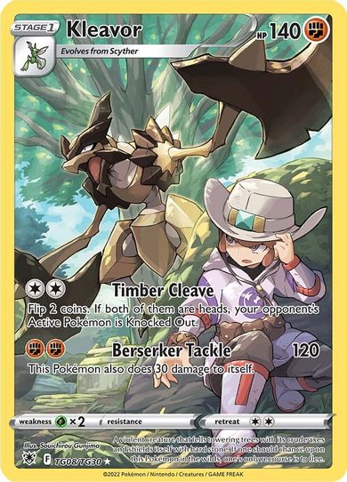 Kleavor (TG08/TG30) [SWSH10: Astral Radiance Trainer Gallery]
