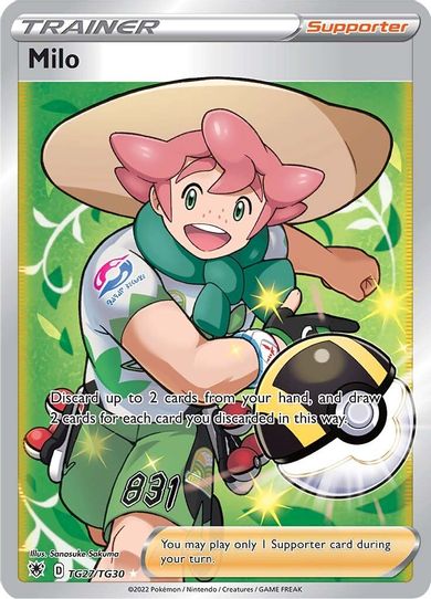 Milo (TG27/TG30) [SWSH10: Astral Radiance Trainer Gallery]