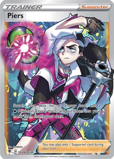 Piers (TG28/TG30) [SWSH10: Astral Radiance Trainer Gallery]