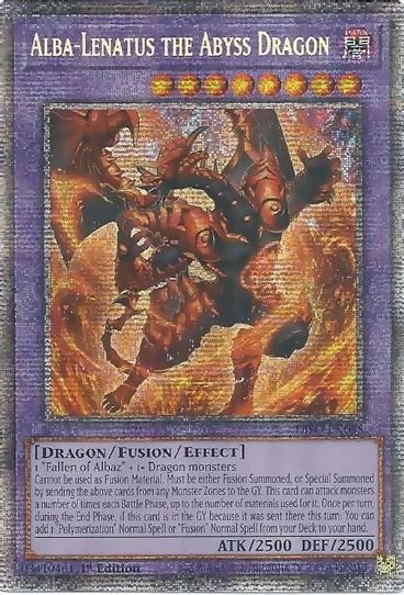 Alba-Lenatus the Abyss Dragon (Starlight Rare) (DIFO-EN035) [Dimension Force]