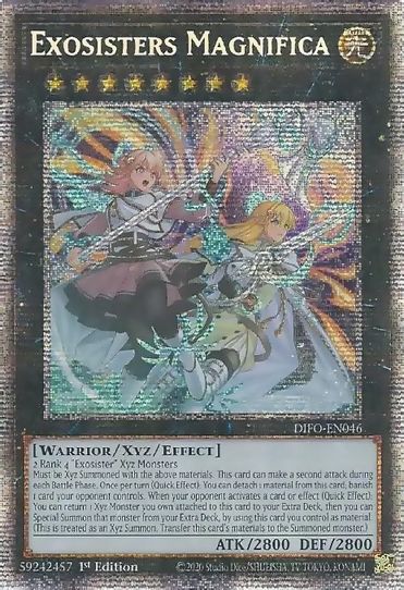 Exosisters Magnifica (Starlight Rare) (DIFO-EN046) [Dimension Force]
