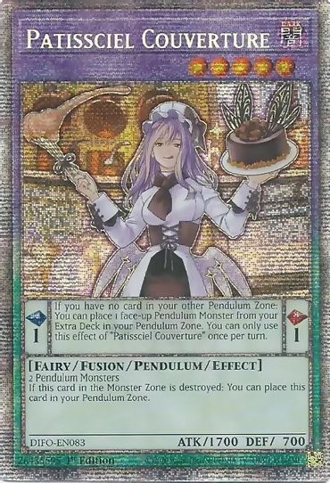 Patissciel Couverture (Starlight Rare) (DIFO-EN083) [Dimension Force]