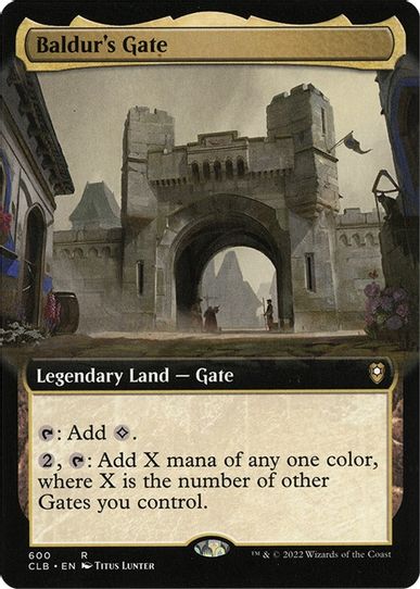 Baldur's Gate (Extended Art) (600) [Commander Legends: Battle for Baldur's Gate]