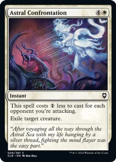 Astral Confrontation (6) [Commander Legends: Battle for Baldur's Gate]
