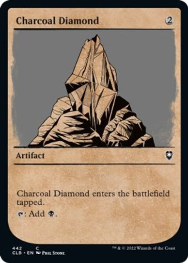 Charcoal Diamond (Showcase) (442) [Commander Legends: Battle for Baldur's Gate]