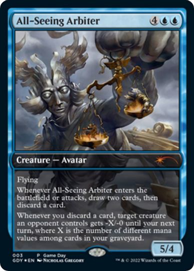 All-Seeing Arbiter (3) [Game Day & Store Championship Promos]