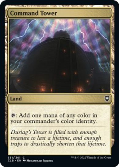 Command Tower (351) [Commander Legends: Battle for Baldur's Gate]