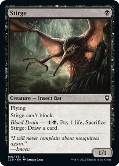 Stirge (150) [Commander Legends: Battle for Baldur's Gate]