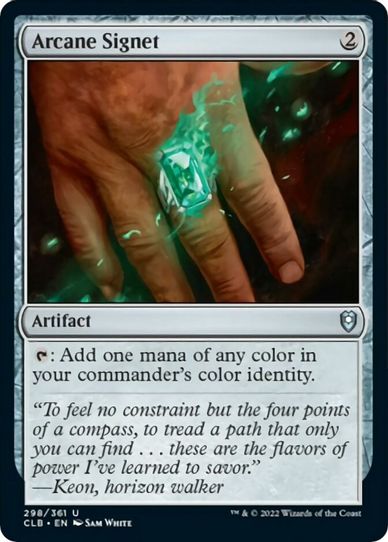 Arcane Signet (298) [Commander Legends: Battle for Baldur's Gate]