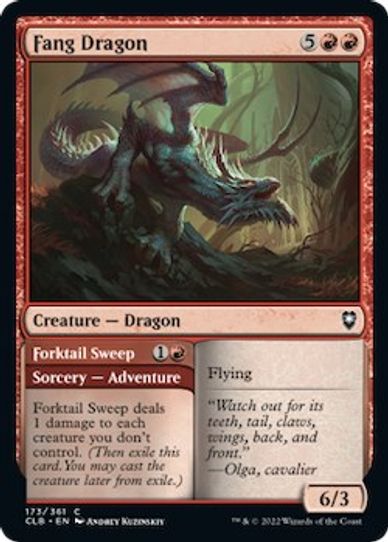 Fang Dragon (173) [Commander Legends: Battle for Baldur's Gate]