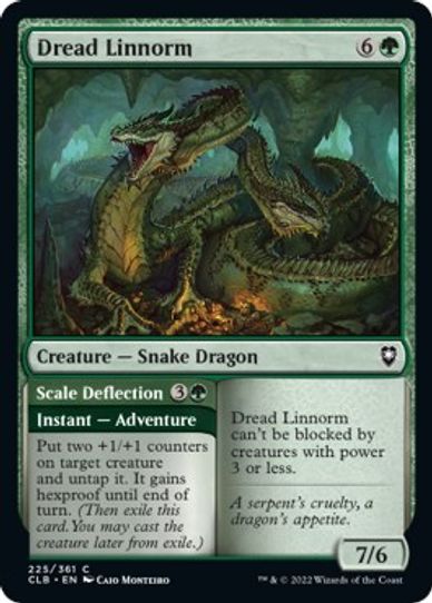 Dread Linnorm (225) [Commander Legends: Battle for Baldur's Gate]