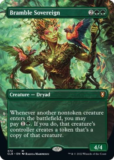 Bramble Sovereign (Borderless) (372) [Commander Legends: Battle for Baldur's Gate]