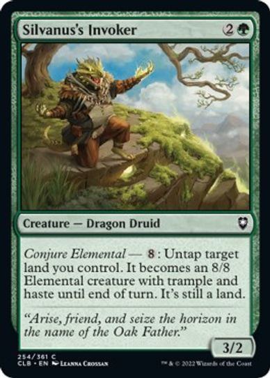 Silvanus's Invoker (254) [Commander Legends: Battle for Baldur's Gate]