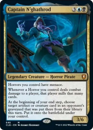 Captain N'ghathrod (646) [Commander Legends: Battle for Baldur's Gate]