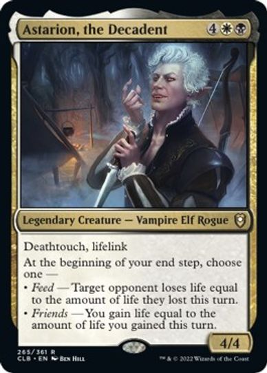 Astarion, the Decadent (265) [Commander Legends: Battle for Baldur's Gate]