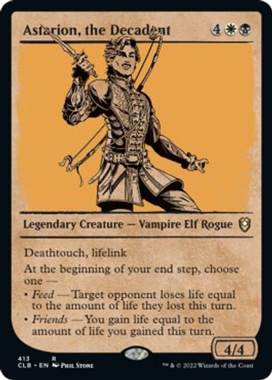 Astarion, the Decadent (Showcase) (413) [Commander Legends: Battle for Baldur's Gate]