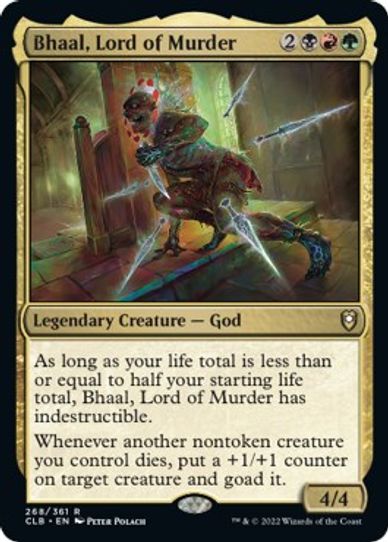 Bhaal, Lord of Murder (268) [Commander Legends: Battle for Baldur's Gate]