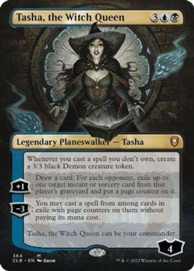 Tasha, the Witch Queen (Borderless) (364) [Commander Legends: Battle for Baldur's Gate]