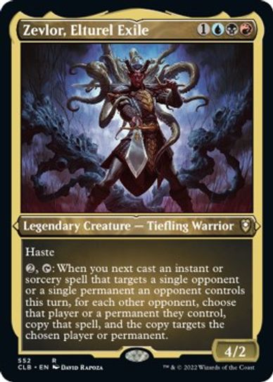 Zevlor, Elturel Exile (Foil Etched) (552) [Commander Legends: Battle for Baldur's Gate]