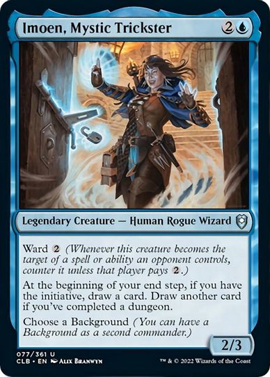 Imoen, Mystic Trickster (77) [Commander Legends: Battle for Baldur's Gate]