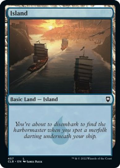 Island (457) [Commander Legends: Battle for Baldur's Gate]
