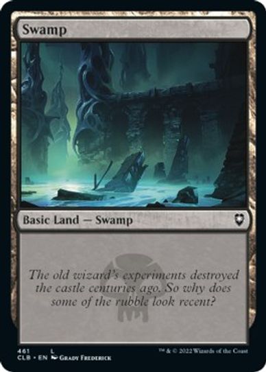 Swamp (461) [Commander Legends: Battle for Baldur's Gate]