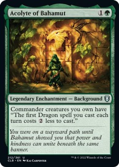 Acolyte of Bahamut (212) [Commander Legends: Battle for Baldur's Gate]